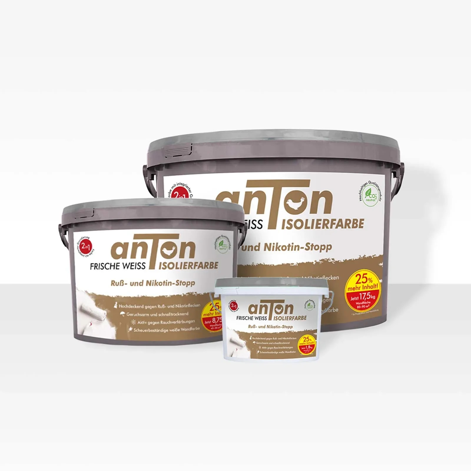 Exklusive Isolierfarbe für verrußte Decken online bestellen