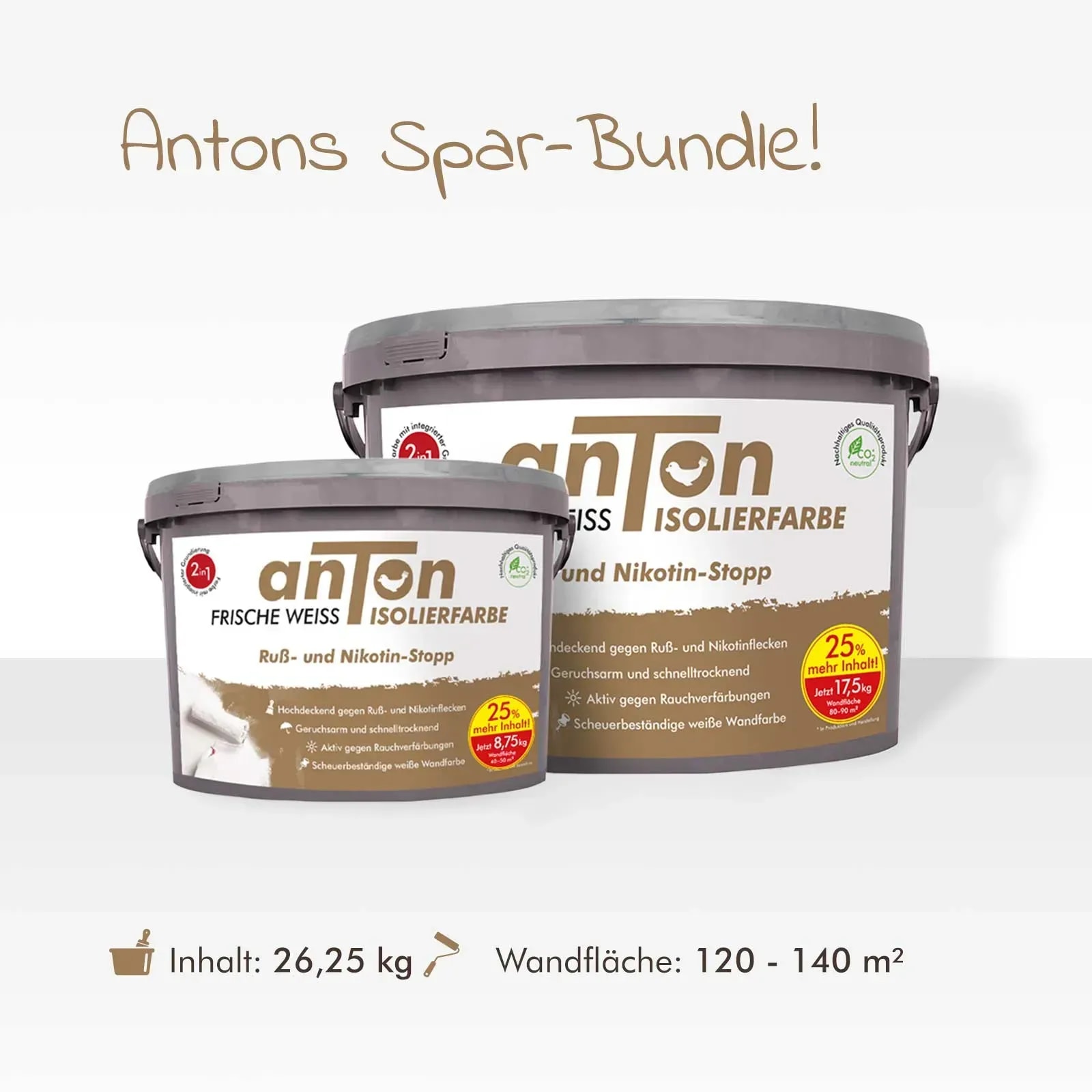 Anti-Nikotin-Wandfarbe für Raucherwohnungen – Jetzt bestellen