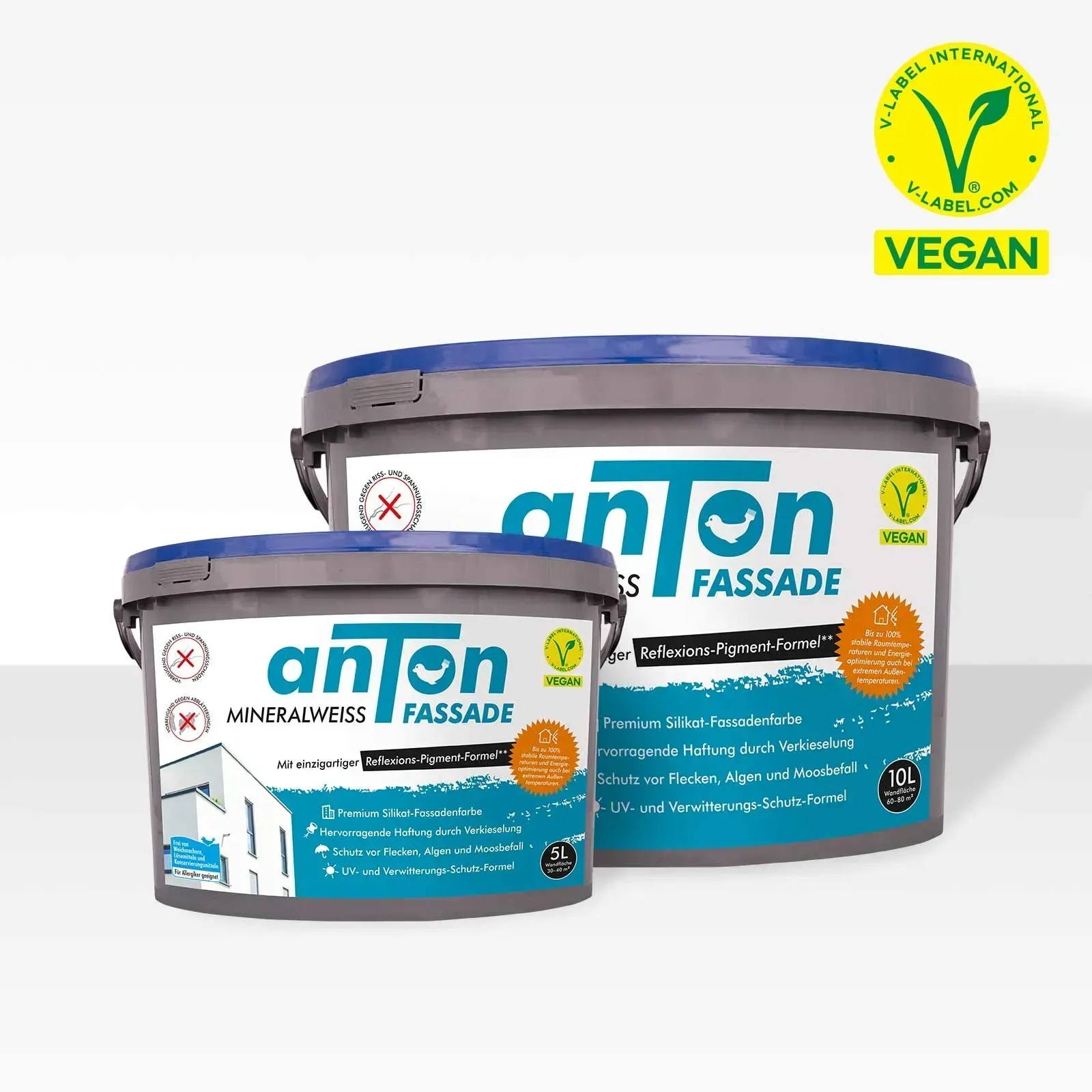 Erstklassige Fassadenfarbe für Außenwände bestellen