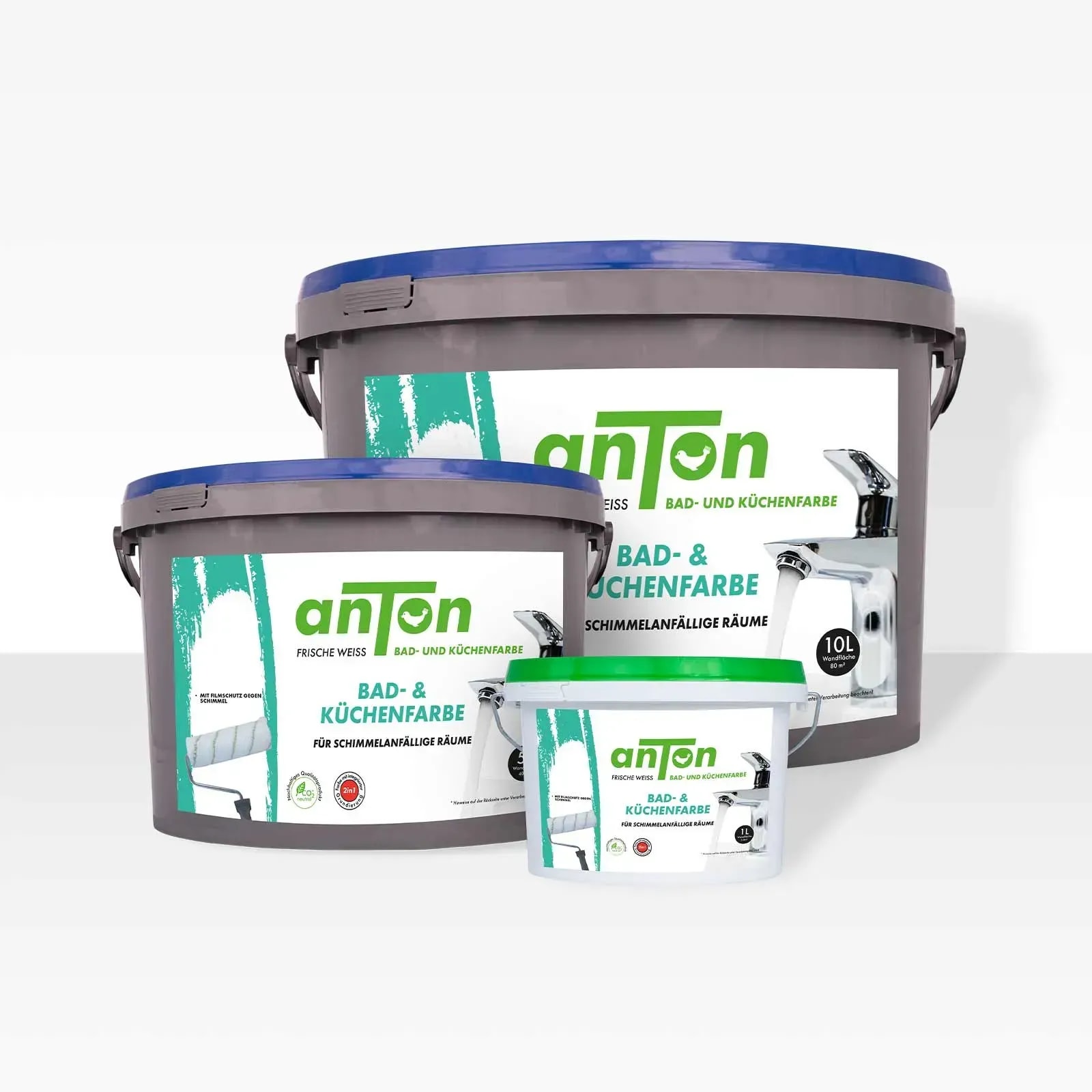 Anti-Schimmel Farbe mit starker Deckkraft aus Deutschland
